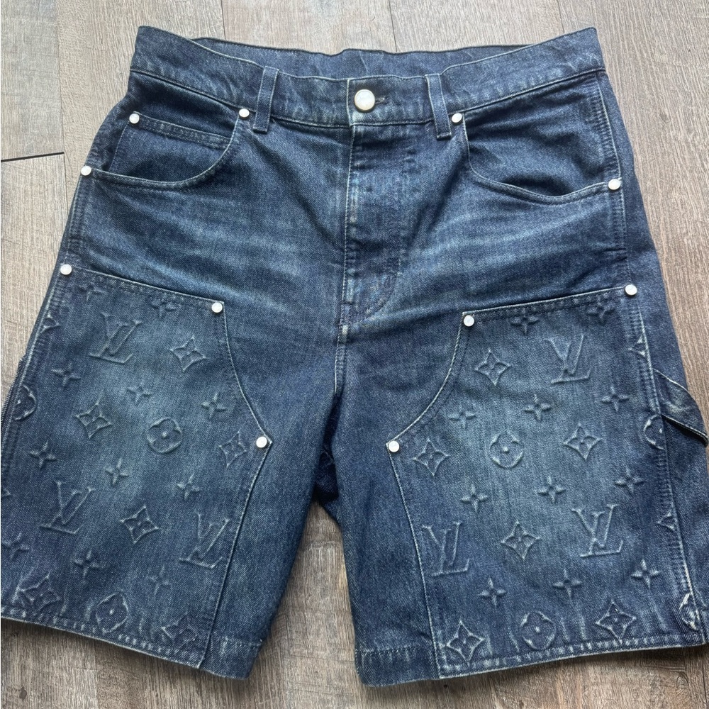 Louis Vuitton Denim Shorts